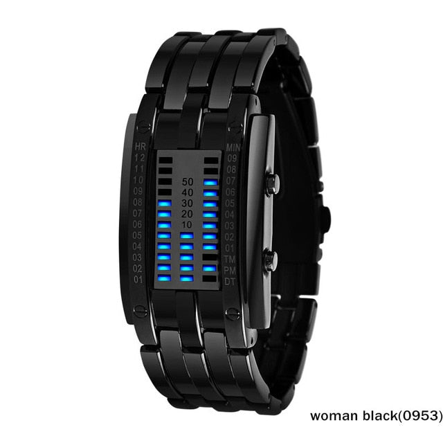 SKMEI Popular Brand Men Fashion Creative Watches Digital LED Waterproof lover's Wristwatches Relojes Hombre 2019 Marcas Famosas