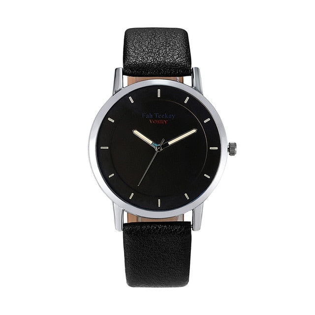 Classic Fashion Simple Atmosphere Without Digital Scale Belt Men's Watch  Men's watch Wrist Party decoration Business Watch gif