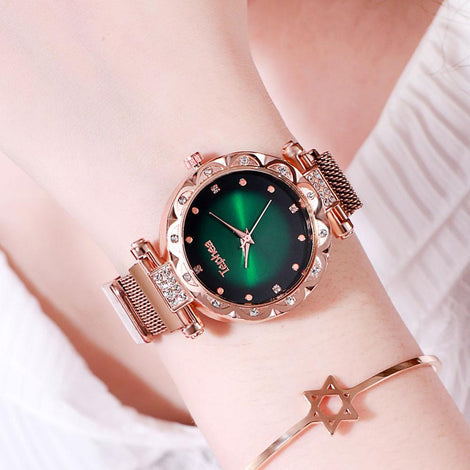 Starry Sky Waterproof Women's Watch Leather Quartz Wristwatch Ladies Wrist Watches For Casual Female Clock Top Brand Luxury 2019