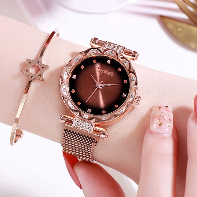 Starry Sky Waterproof Women's Watch Leather Quartz Wristwatch Ladies Wrist Watches For Casual Female Clock Top Brand Luxury 2019