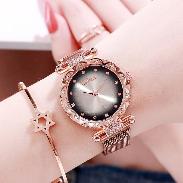 Starry Sky Waterproof Women's Watch Leather Quartz Wristwatch Ladies Wrist Watches For Casual Female Clock Top Brand Luxury 2019