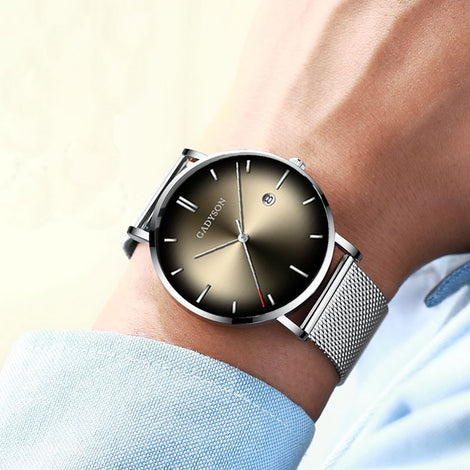 Man Wrist Watch 2019 Men Watches Famous Luxury Brand Male Clock Steel Men Business Classic Quartz Watch For Men's Wristwatch