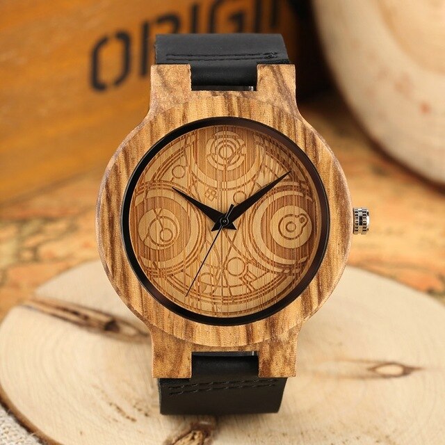 Original Wood Watch Classic Collection Wood Watches Lightweight Quartz Movement Multiple Patterns Wood Wristwatch for Men Women