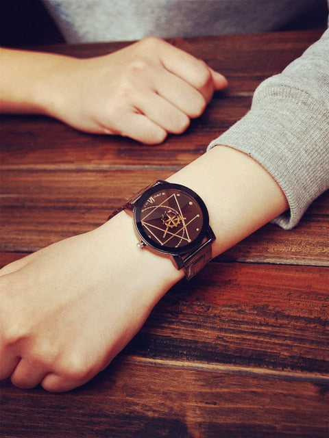 2019Top Luxury Splendid Original Wristwatch Men Women Lover's Watch Casual Fashion steel watches Valentine's unisex Relojes saat