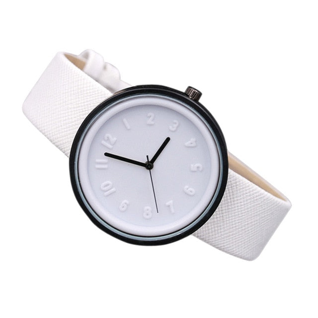 Hot Simple Women Quartz Watch Lovers' Canvas Alloy Montre Analog Wrist Watches Female Clock Fashionable Relogio Feminino 2019 #A