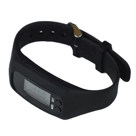 Lover's Sports Silicone Wristband Digital Watches Pedometer Sports Monitor Running Exercising Step Counter Fitness