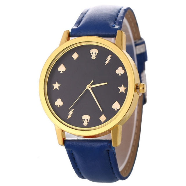 2018 Top Brand Personality Unisex Watches Men Women Leather Band Quartz WristWatch Man Watch Lover's hour relogio masculino saat