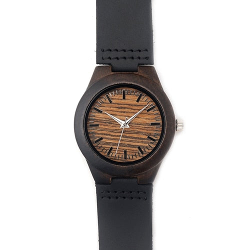 BOBO BIRD WE28 Luxury Womens Ebony Wooden Watches Wrist Watch Dress Style Female Casual Ladies Relojes De Marca Relogio Gift