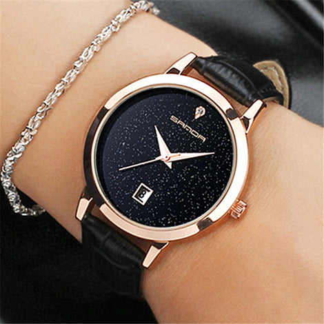 SANDA 2018 Fashion Watches Women Watches Ladies Luxury Brand Quartz Watch Women Clock Relogio Feminino Montre Femme