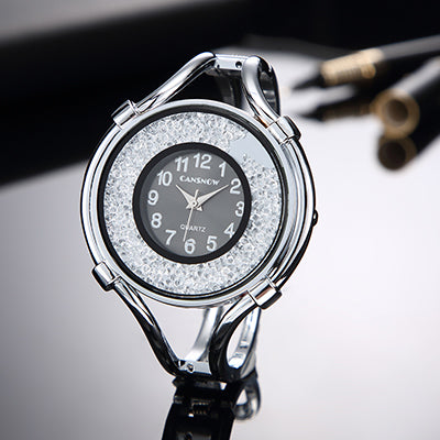 Bayan Kol Saati Top Brand Luxury Gold Women Crystal Watches Fashion Casual Ladies Bangle Bracelet Watch Female Clock Reloj Mujer