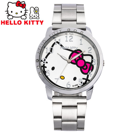 Cartoon Watches Women Quartz Watch Stainless Steel Rhinestone Watches Ladies Clock Reloj Mujer Hodinky Ceasuri